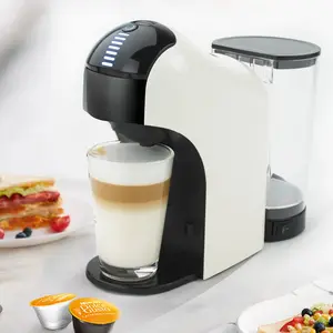 कैप्सूल कॉफी मशीन छोटे अर्ध-स्वचालित घर कॉफी कार्यालय पेय मशीन एक में पीसने