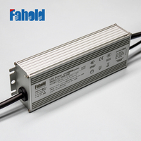 Transformateur LED AC/DC 100-277V en entrée, 12-48V en sortie, 3-en-1, dimmable, alimentation étanche IP67 pour bande LED et signalétique