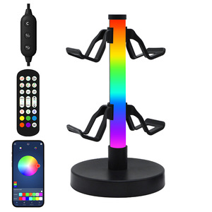 Máy tính để bàn bầu không khí RGB Dải thông minh ánh sáng App kiểm soát lưu trữ Bracket đứng Trò chơi giao diện điều khiển đứng với RGB ánh sáng cho ps5 <span class=keywords><strong>PRO</strong></span>/Slim - Product Image 6