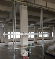 Volet roulant d'inspection double face brillant, stores zébrés, tous types de stores, cadre métallique argenté, 220/110VAC 50/60Hz 2.0KW, rideau