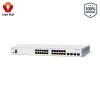 Commutateur de bureau géré Cisco Catalyst 1200 C1200-24P-4G 24 ports Gigabit PoE L2, neuf et scellé