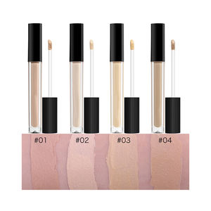Long Lasting Makeup Foundation Brightening Liquid Concealer Plastic Female Vegan Full Coverage Waterproof Concealer Supplier - Product Image 5