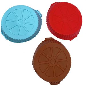 Bandeja de silicona reutilizable para freír al aire, bandeja para hornear, para horno, ecológica, no tóxica, 20,5x17,5x5cm, duradera - Product Image 2