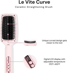 Cepillo térmico iónico con pantalla digital LED de 1,5 pulgadas - Product Image 3