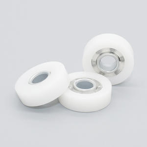 Factory Direct Supply Small POM Plastic 6*19*6mm <b>Pulleys</b> DR19 Flat Wheel Without Screws Wholesale - Product Image 1