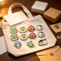 Pins en émail personnalisés, badges de revers en métal à motif de dessin animé, pins souvenirs avec logo, cadeaux pour événements, promotion de marque, collection