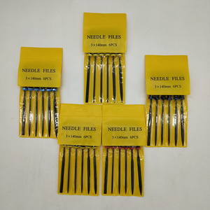 Ensemble de fichiers à aiguille lime diamant (<span class=keywords><strong>6</strong></span> pièces), outils métalliques à main, en acier à haute teneur en carbone, meilleure vente 2020 - Product Image 5