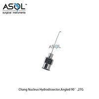 Hydrodissecteur Chang Nucleus angulaire à 90 degrés 27G, instrument ophtalmique