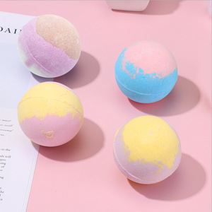 Venta Directa Personalizada de Bombas de Baño Efervescentes de Tres Colores con Bicarbonato de Sodio y Ácido Cítrico, 100g - Product Image 1