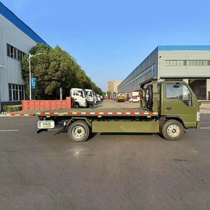 ISUZU 100P 3T Flat <b>Bed</b> Wrecker Truck Euro <b>4</b> Manual Diesel 4x2 Light Duty Recovery Vehicle - Product Image 3