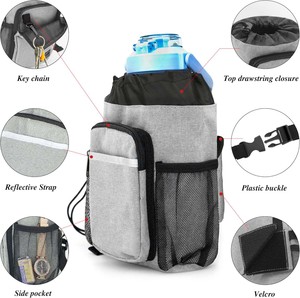 Muestra gratis bolsa de neopreno para bastones, soporte portátil para muletas, bolsa de viaje para senderismo, correr, caminar, asistencia, bolsa protectora - Product Image 2