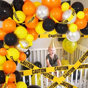Kit <span class=keywords><strong>de</strong></span> Guirnalda <span class=keywords><strong>de</strong></span> Globos para Fiesta <span class=keywords><strong>de</strong></span> Construcción, Globos Naranja, Negro y Amarillo, Decoraciones <span class=keywords><strong>de</strong></span> Cumpleaños <span class=keywords><strong>de</strong></span> Construcción y <span class=keywords><strong>Cuarentena</strong></span>, ST792 - Product Image 5