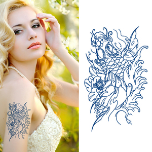 Pegatinas <span class=keywords><strong>de</strong></span> <span class=keywords><strong>tatuaje</strong></span> temporal <span class=keywords><strong>para</strong></span> mujeres y niñas, papel impreso semipermanente, flores <span class=keywords><strong>de</strong></span> <span class=keywords><strong>loto</strong></span> <span class=keywords><strong>de</strong></span> peonía rosa <span class=keywords><strong>para</strong></span> decoración <span class=keywords><strong>de</strong></span> cara y cuerpo - Product Image 6