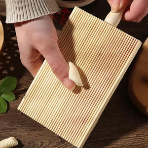 Nuevos Utensilios de Cocina, Tabla de Madera Práctica para Hacer Macarrones, Pequeños Accesorios Creativos - Product Image 4