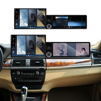 Pantalla Foforfor de 13.1"+12.3" para BMW X5/X6 2005-2013, Sistema Inalámbrico Carplay Android 15, Radio para Auto, Estéreo, GPS, DSP, 4G, 360, OEM