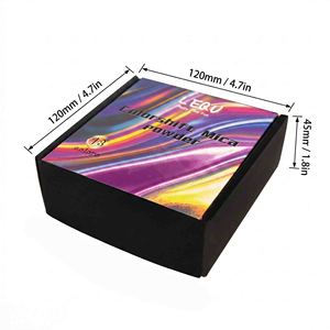 LEQU 18 Colors Mica Powder Set Natural Pigment Powder for Epoxy Resin, Soap Making, Candle, <b>Nail</b> Art & Cosmetic DIY - Product Image 6