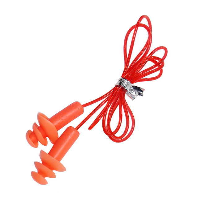 Wholesale Ear Plugs Noise Cancelling Noise Reduction 32db 3 Tier Reusable Ear Plugs with Cord