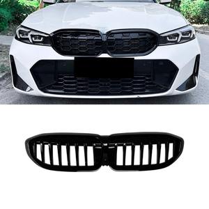 Grille de pare-chocs avant, grilles de course, kit carrosserie pour BMW Série 3 G20 G21 G28 LCI 2019-2022, accessoires auto - Product Image 2