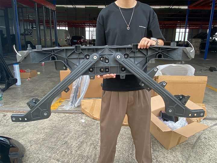 Radiator Support for Tesla Model 3 Car Body Kits Front Bumper Inner ...