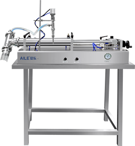 Machine de remplissage et de scellage semi-automatique pour tubes de baume et de <span class=keywords><strong>graisse</strong></span> cosmétique, avec <span class=keywords><strong>pompe</strong></span> à engrenages à rotor convexe servo et piston - Product Image 1