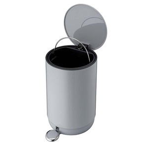 ถังขยะเหล็กกลมสแตนเลส5L สีสันสดใสใช้แป้นเหยียบ - Product Image 2