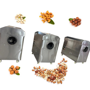 Macchina per Tostatura a Tamburo in Acciaio Inox di Alta Qualità, 30-60kg/ora, per Anacardi/Castagne/Nocciole, con Riscaldamento a Gas - Product Image 2