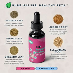 Suplemento Herbal de Raíz de <span class=keywords><strong>Regaliz</strong></span> Breathe EZ de Animal Essentials para Perros y Gatos, 1 Onza Líquida, Apoya la Salud Inmunológica y Respiratoria - Product Image 2