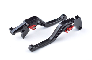 Palanca de Freno y Embrague Corta 3D de Aluminio CNC para Motocicleta Honda, Yamaha, Suzuki, Kawasaki, KTM, Ducati, <span class=keywords><strong>Triumph</strong></span> - Product Image 2