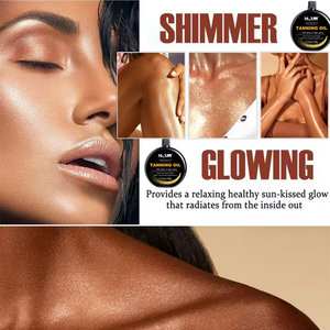 Aceite Iluminador para Rostro y Cuerpo, con Brillo Bronceado, Hidratación Profunda, Cuidado de la Piel, Directo de Fábrica - Product Image 2