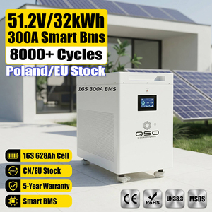 Batterie LiFePO4 32 kWh DDP 48V, pack de batteries 51.2V 628Ah, stock UE (Pologne), en stock, <span class=keywords><strong>au</strong></span> lithium, 2, 30, 32, 60 kWh, pour système solaire domestique - Product Image 1