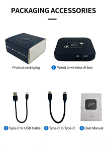 Carlink Universal Wireless Carplay Adapter PortableCarplay Ai Box Wireless Carplay Dongle for iPhone and Android Phone - Product Image 3