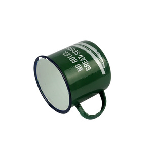 Mug en <span class=keywords><strong>émail</strong></span> rétro de 500 ml à grande ouverture, style populaire, pour restaurants et hôtels, en <span class=keywords><strong>céramique</strong></span>, de fabricants - Product Image 4