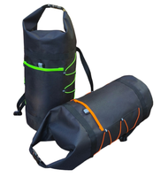 Sac à dos de trail running personnalisé, sac de course de triathlon, sac à dos de sport à grande capacité avec fermeture à enroulement et larges bretelles