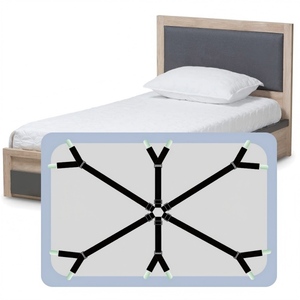 Fissatori Multi-impugnatura a 12 Morsetti Esagonali Antiscivolo per Lenzuola, Copridivani e Trapunte per Prevenire lo Spostamento - Product Image 2
