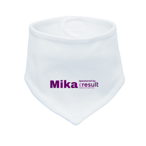Bavaglino personalizzato per neonati con logo + nome del bambino stampato - Product Image 2