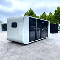 Casa Prefabricada Suihe Grey Apple Cabin de 6m, Casas Contenedor de 20 pies, Unidades Residenciales Prefabricadas Duraderas y Fáciles de Instalar