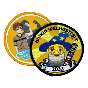 Tùy Chỉnh Mô Hình Khác Nhau Thiết Kế Thêu Huy Hiệu Bán Buôn Bền May Trên Biểu Tượng Lưu Niệm Đính Thêu Vá - Product Image 6