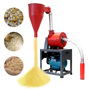 Self Suction Rice Corn Flour Mill Self-Priming Grain Grinder Machine