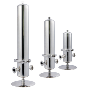 Boîtier de <span class=keywords><strong>filtre</strong></span> <span class=keywords><strong>à</strong></span> gaz en acier inoxydable 304 efficace, 5-50 m³/<span class=keywords><strong>h</strong></span>, 1-20 μm, certifié ISO, filtration d'air comprimé - Product Image 2