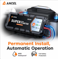 Asistente de Arranque con Supercondensador ANCEL BS200 700A, Instalación Permanente en Vehículos para Motores de Gasolina de 3.0L y Diésel de 2.5T, con Monitoreo por Aplicación
