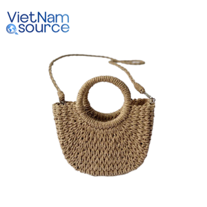 Sacs de jacinthe d'eau faits à la main de qualité supérieure Sacs fourre-tout écologiques pour femmes Remise en gros-Artisanat Vietnam Source - Product Image 2