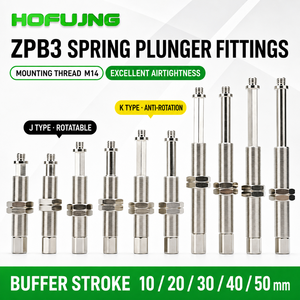 ZPB3K10-B8 ZPB3J10/20/30/40-B8 Rotatable Anti-Rotation Vacuum Suction Cup Spring Plunger Buffer <b>Holder</b> - Product Image 1