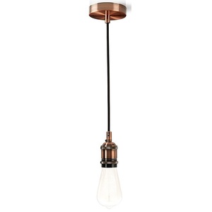 Copper Colored Ceiling Light <b>E27</b> 1.50m <b>Pendant</b> Fixture For Indoor Use - Product Image 1
