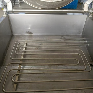 Gas sâu Fryer điện Vòng Nồi chiên ngô/Donut/rộng nồi chiên đậu liên tục khoai tây pháp khoai tây chiên máy làm với khuấy - Product Image 5