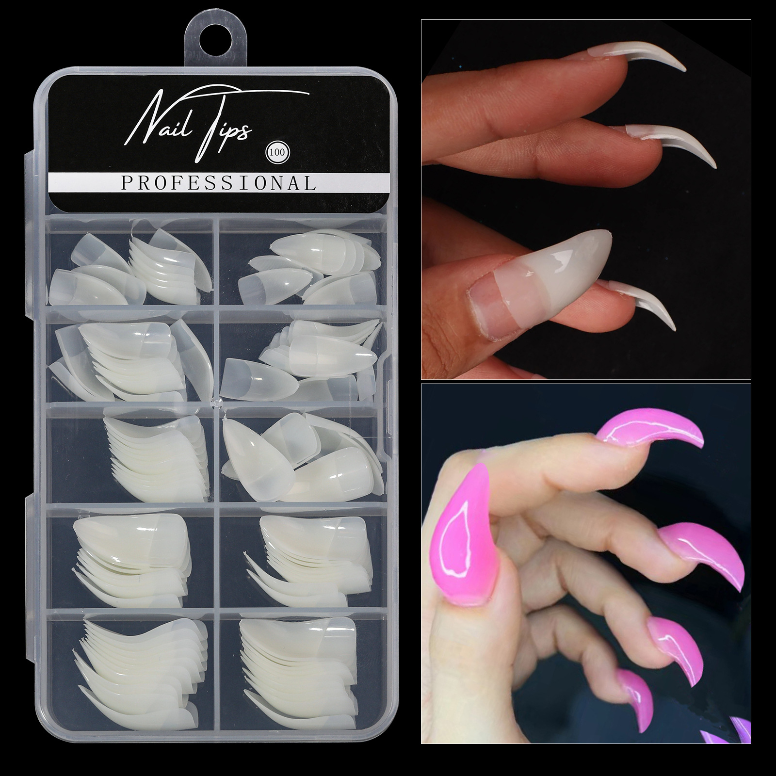 Bold Eagle Claw Press‑On Nail Set