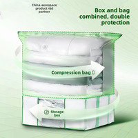 Boîte de rangement pour vêtements et couettes sous le lit, sac de compression sous vide en plastique PAPE, modèle AY762A