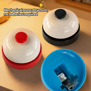 Campana de Mano Redonda de Metal con Temática Deportiva, Estilo Anime, para Juegos de Mesa, Entrenamiento de Mascotas, con Grabado, Campana de Servicio para Contestar Llamadas - Product Image 3