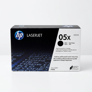 Cartouche de toner noir LaserJet 05X CE505X à haut rendement, originale pour P2055 - Product Image 3
