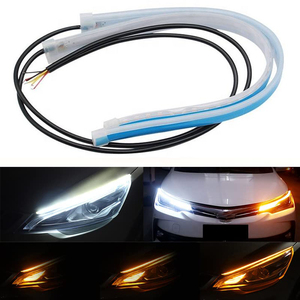 Hướng dẫn hàng ngày đèn Silicone Neon chạy ánh sáng quét Đèn lái 30cm 45cm 60cm xe ánh sáng - Product Image 4