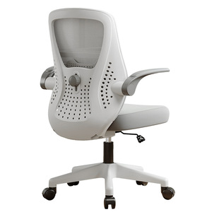 LingTuo Ergonomic Office <b>Chair</b> With Flip Armrest And Swivel Base For Home Office Bedroom <b>Study</b> Use - Product Image 5
